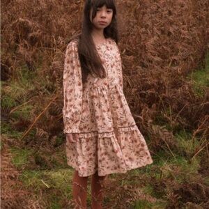 Lali Kids Floral Pink Dress